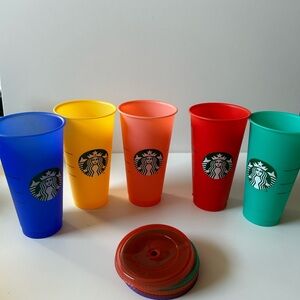Starbucks Vibrant Reusable Cup Collection
